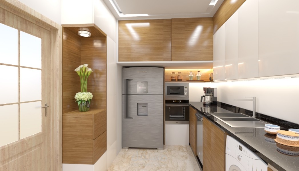 تصميم مطبخ ثلاثي الأبعاد