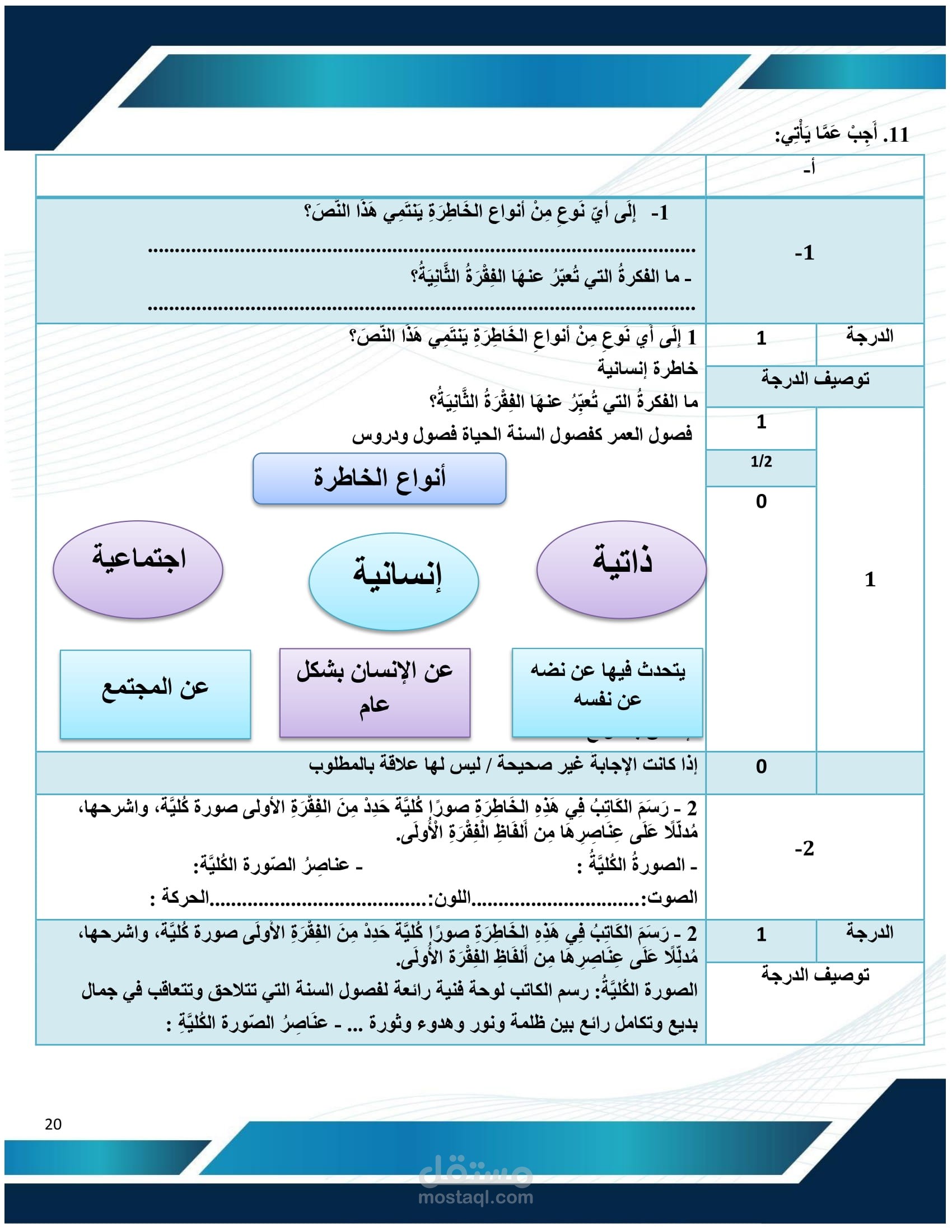كتابة ملازم لغة عربية بشكل دقيق ومنظم
