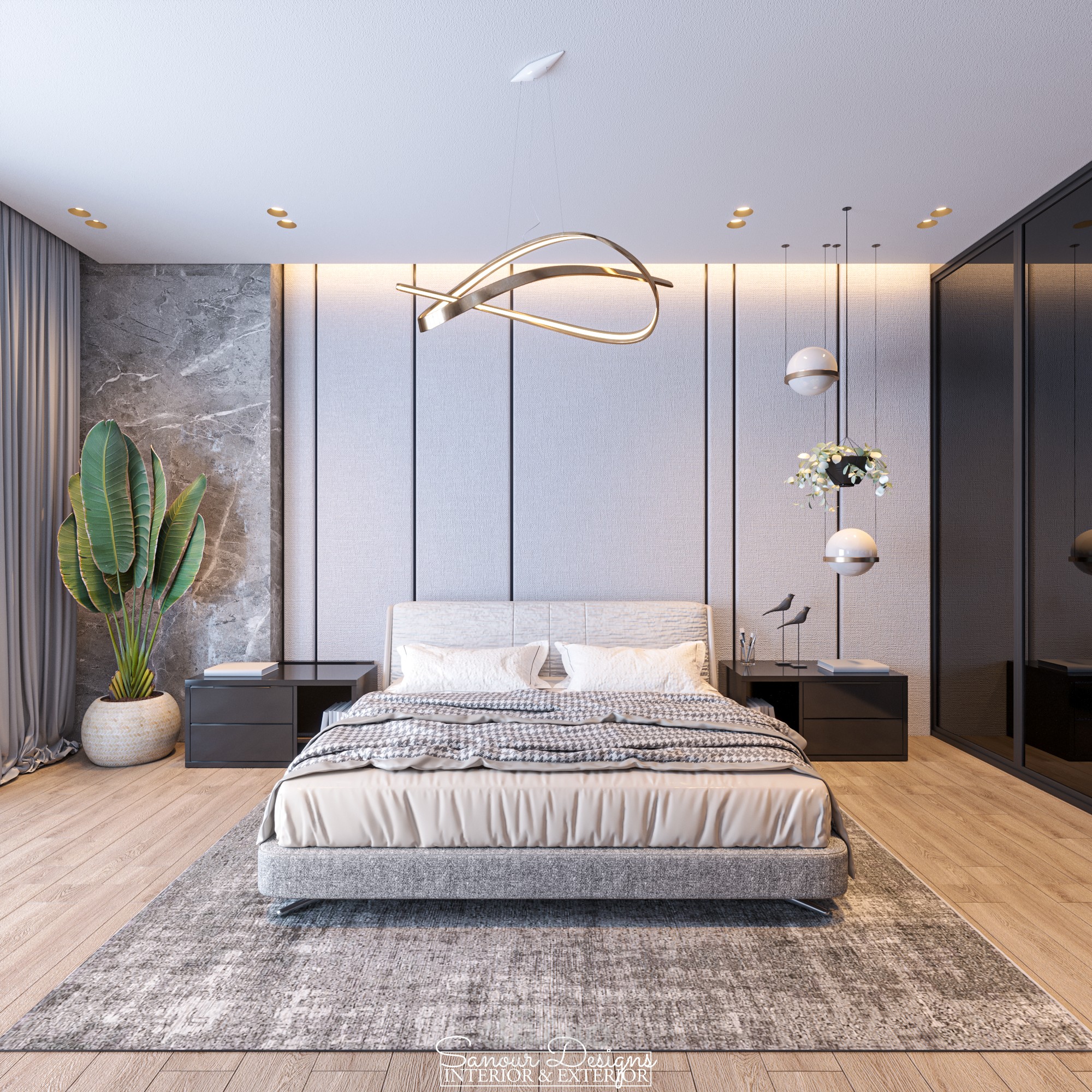 تصميم غرفة نوم رئيسة