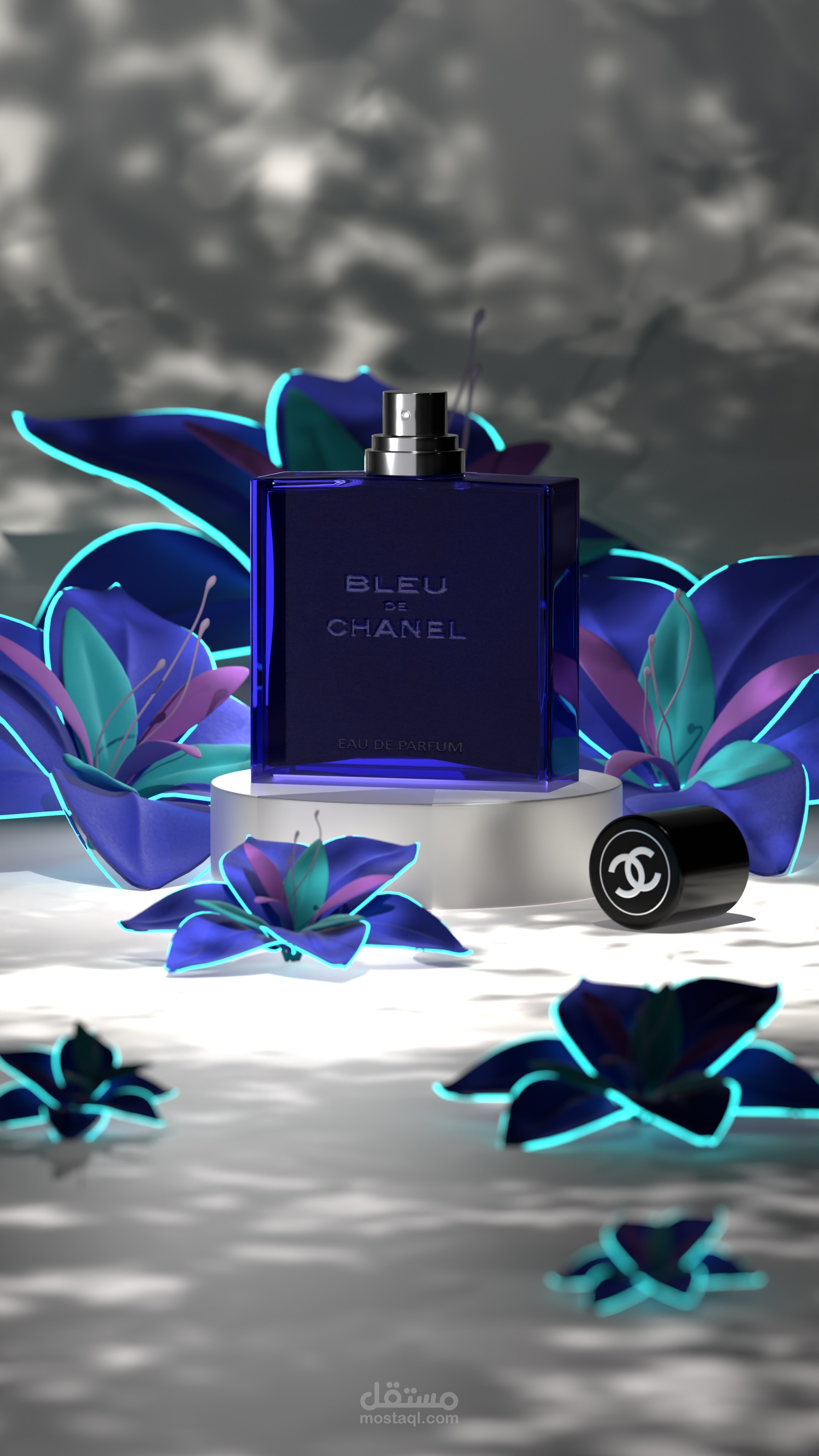 Blue de chanel ) personal project)