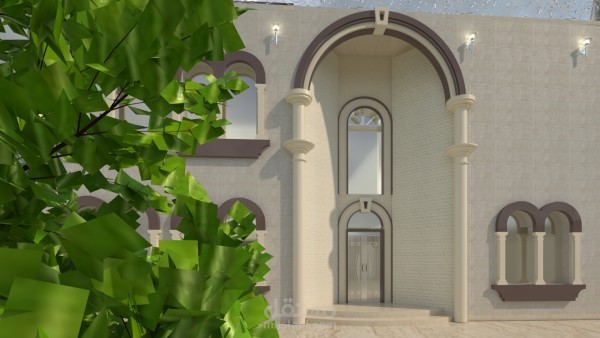 تصميم فيلا سكنية في أبها