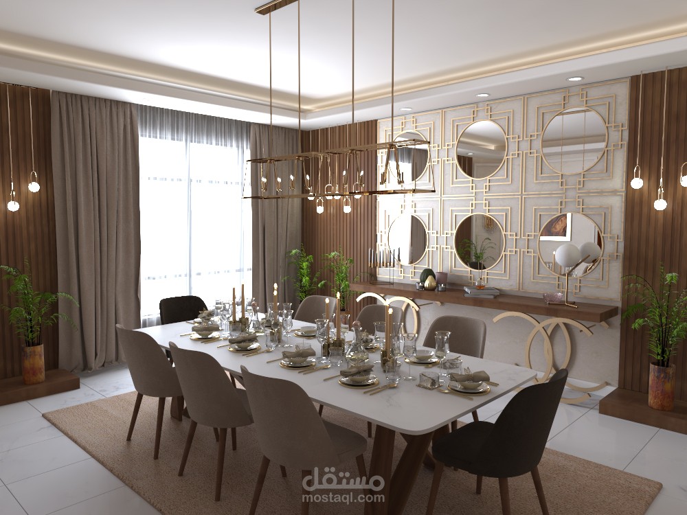 تصميم غرفة طعام