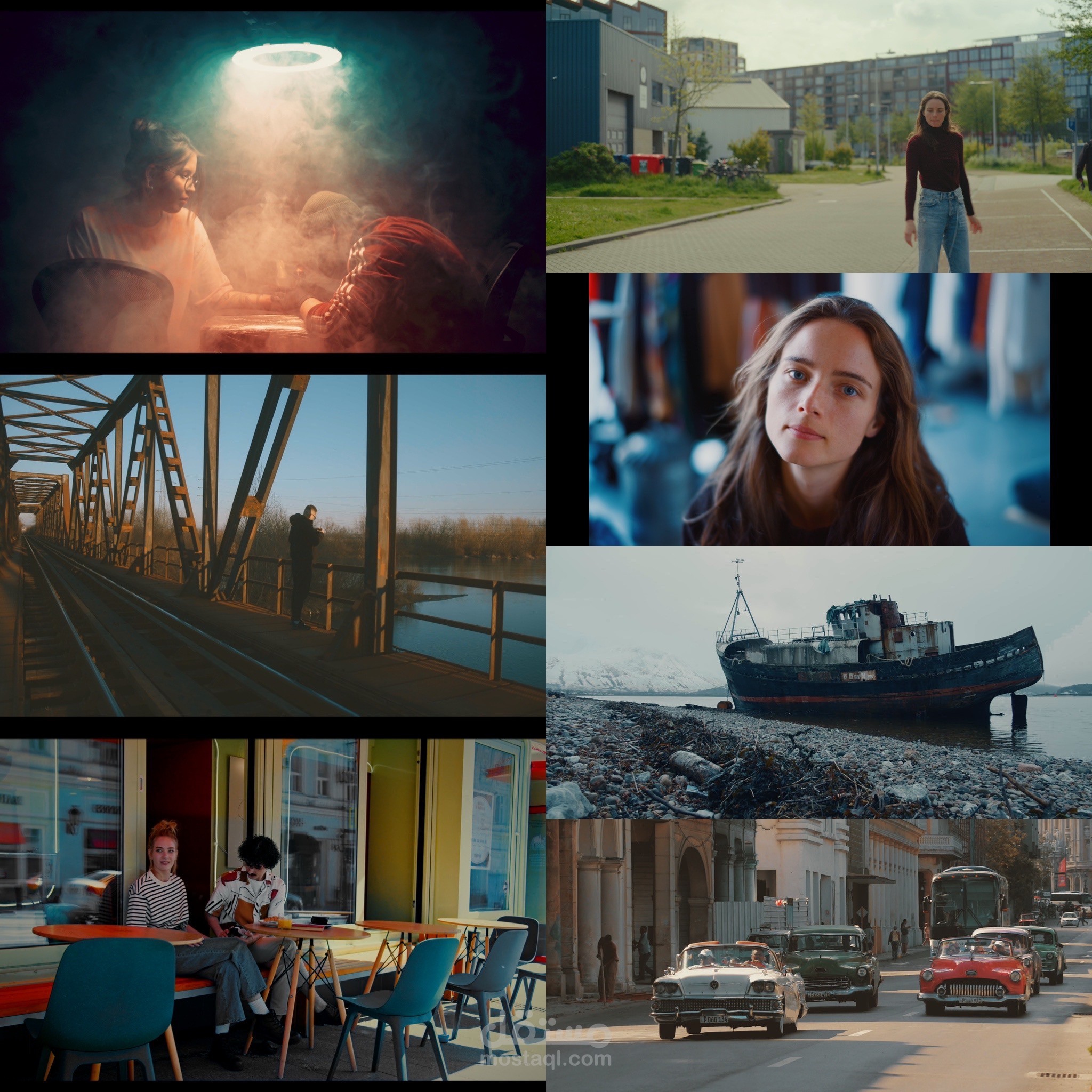 color grading showreel