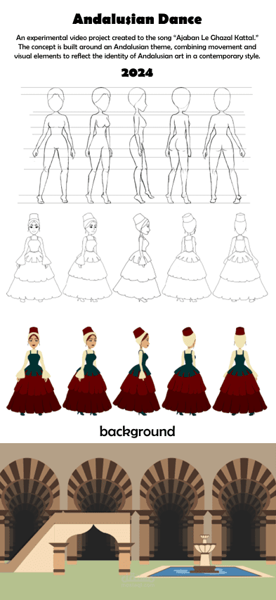 رسوم متحركة - تتر اغنية عجبا لغزال قتال