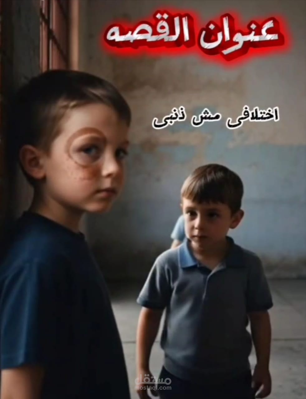 فيديو توعوي احترافي ضد التنمر للأطفال | سيناريو إنساني + CapCut + AI Images