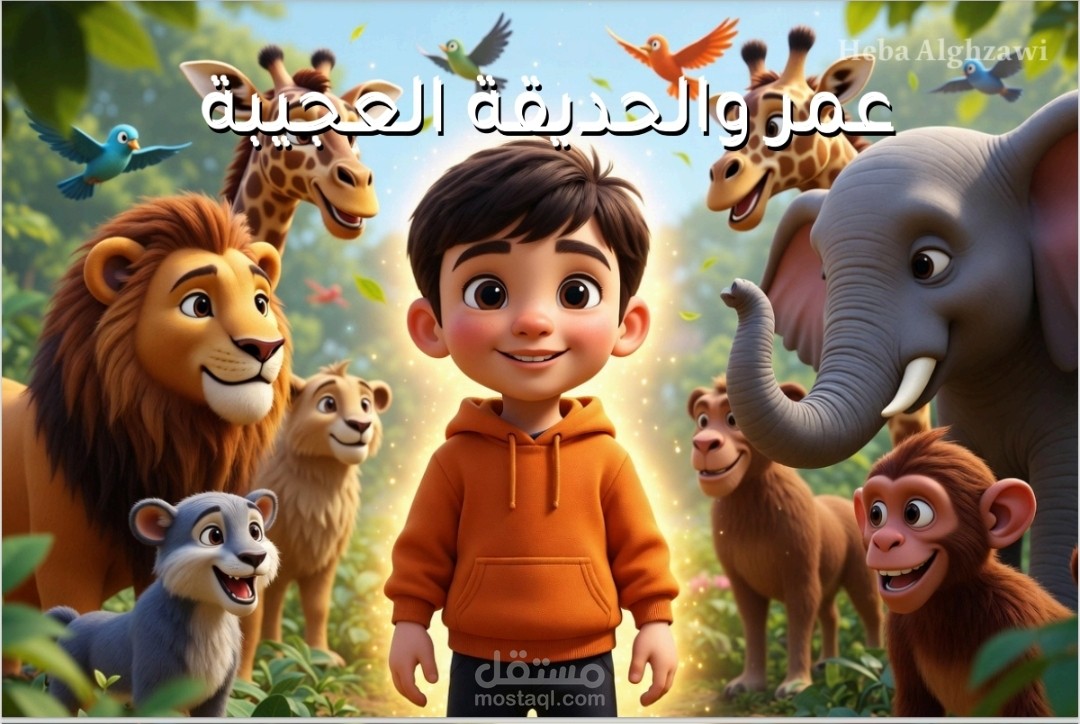 عمر والحديقة  العجيبة