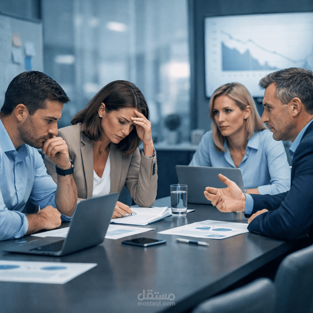 إعداد محتوى داخلي احترافي لإدارة الأزمات وتوجيه الفرق خلال أول 48 ساعة