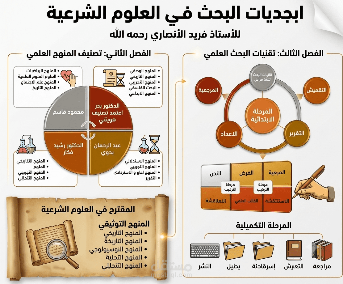 ابجديات البحث العلمي في العلوم الشرعية