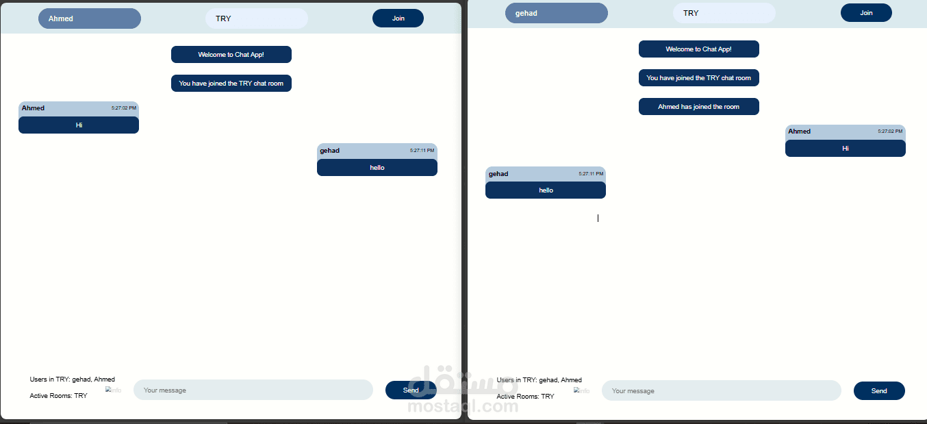 Realtime Chat With Users and Rooms