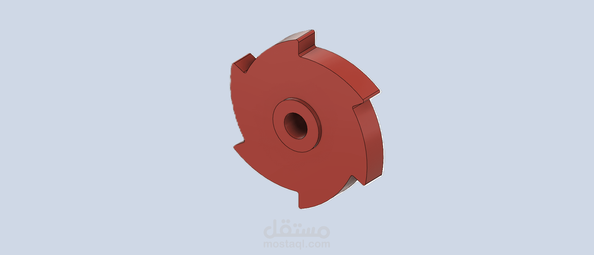 تصميم  ثلاثي الابعاد (3D) باستخدام برنامج FUSION 360