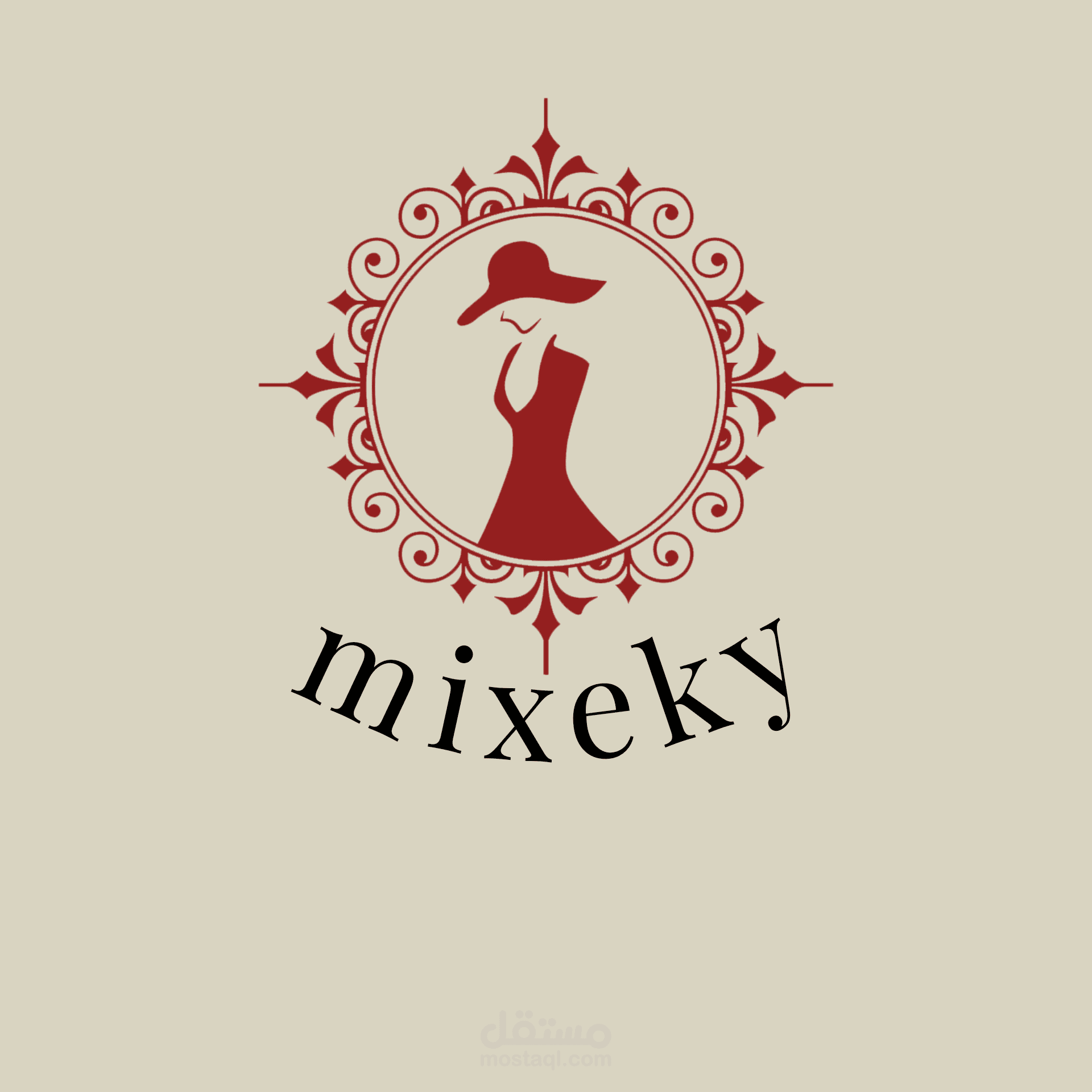 لوجو محل ملابس حريمي