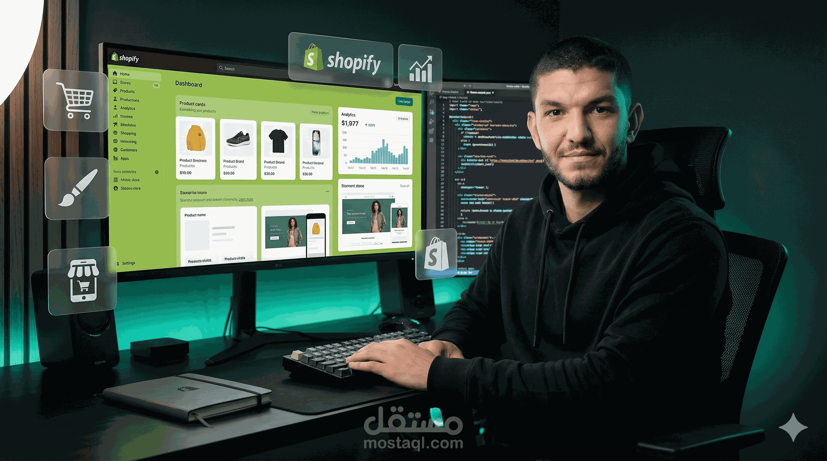 webdesign with shopify