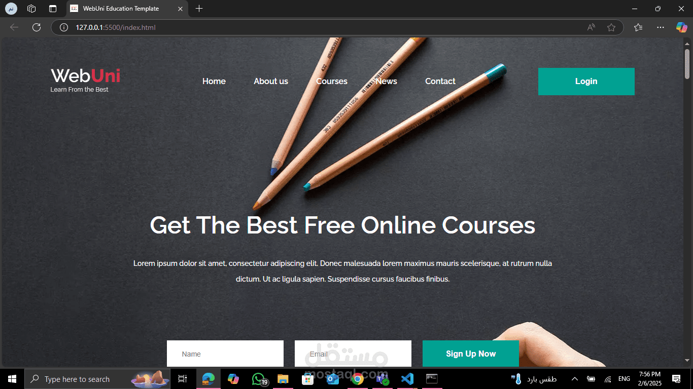 web uni