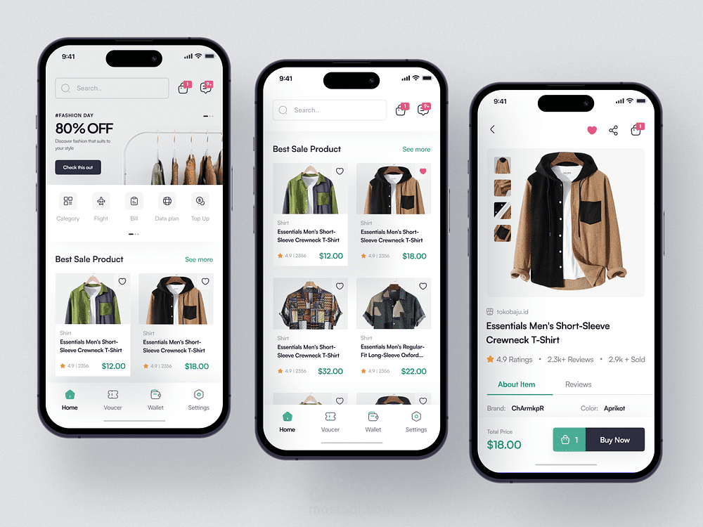 e-commerce app