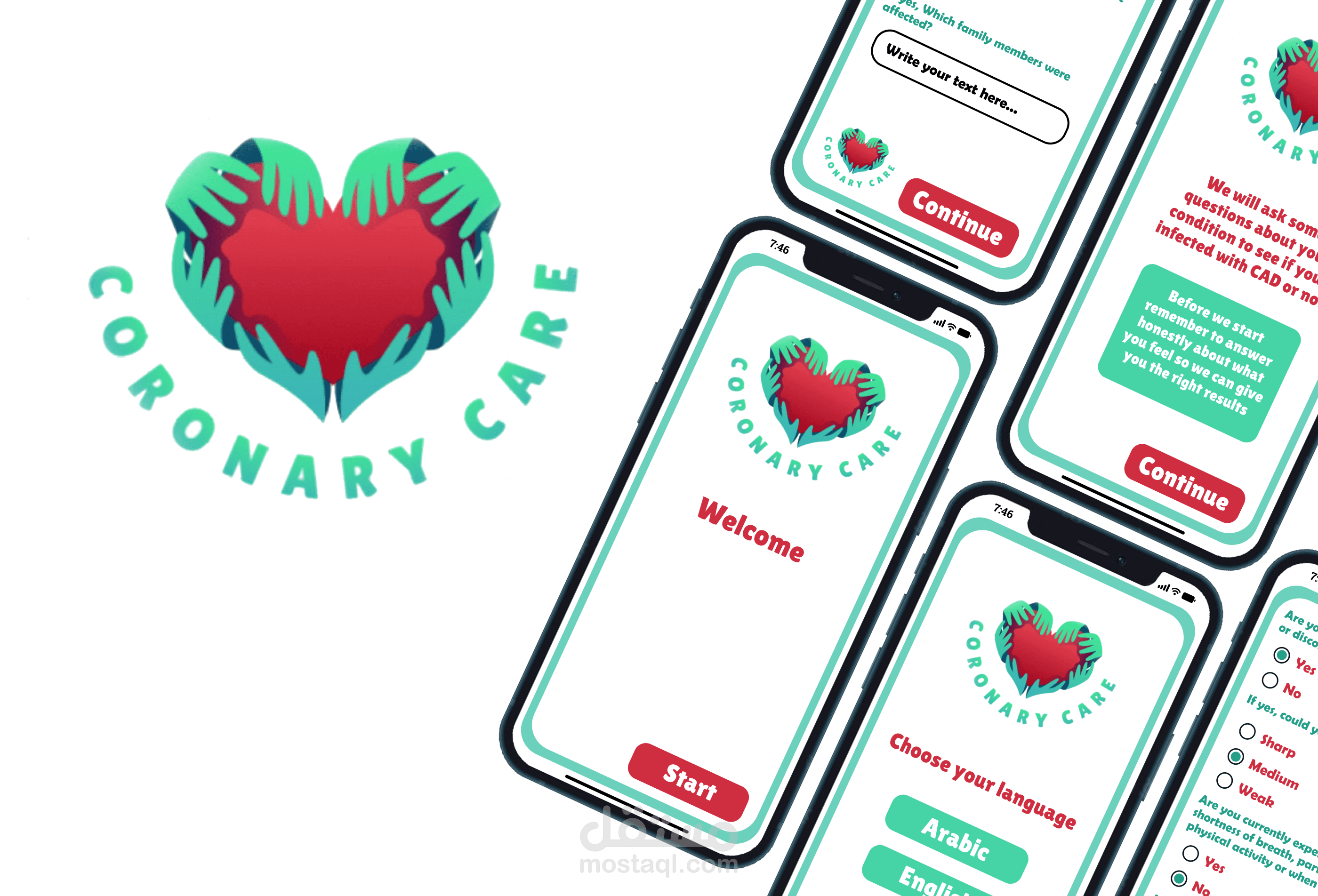 Coronary Care Application