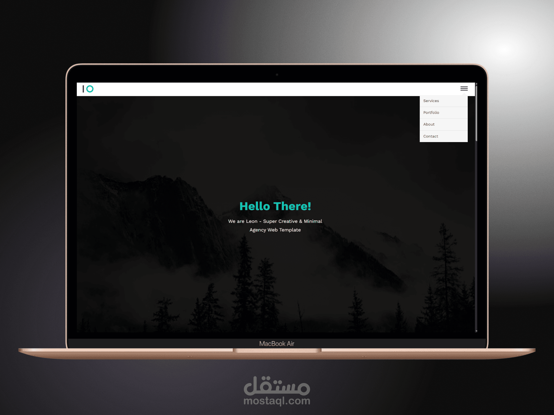 تصميم وتكويد صفحة هبوط (Landing Page) عصرية ومتجاوبة بـ Tailwind CSS