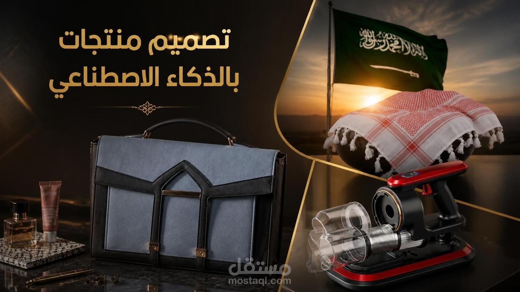 مونتاج منتجات بالذكاء الاصطناعي