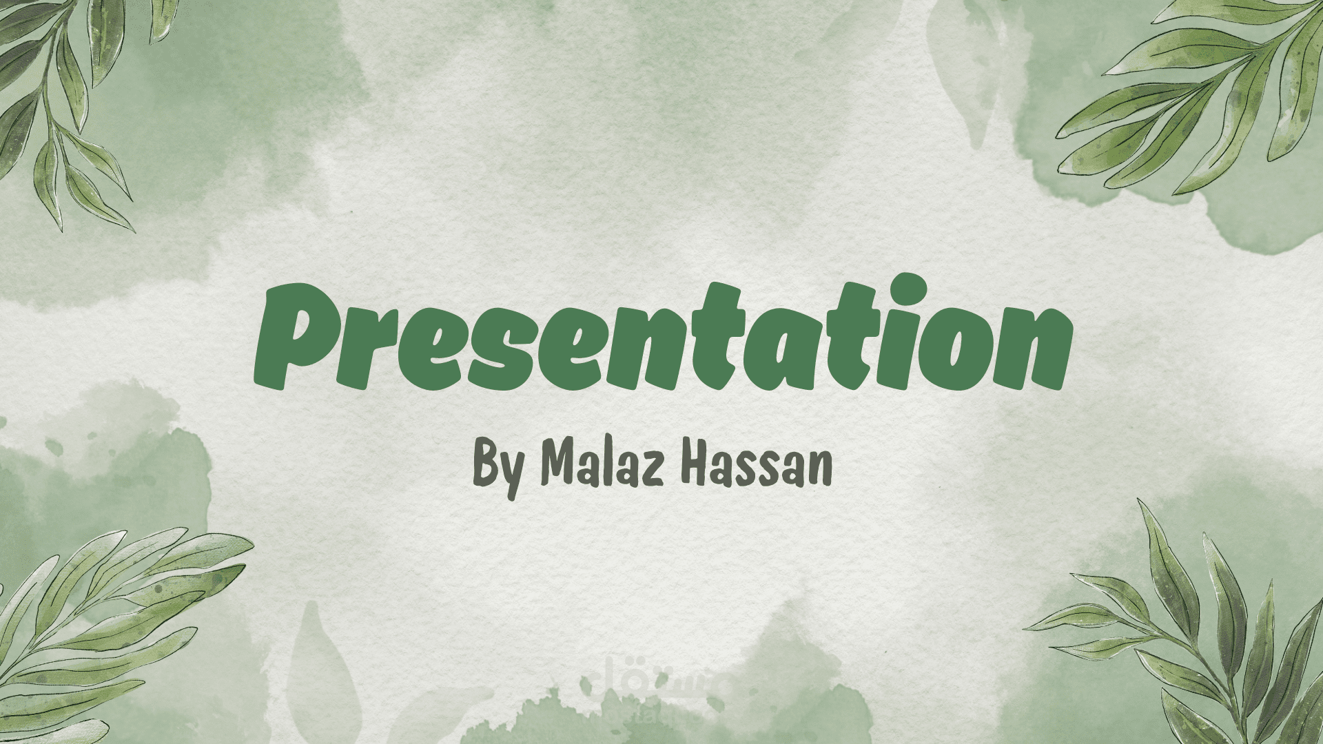 عمل عرض تقديمي تحترافي ( presentation )
