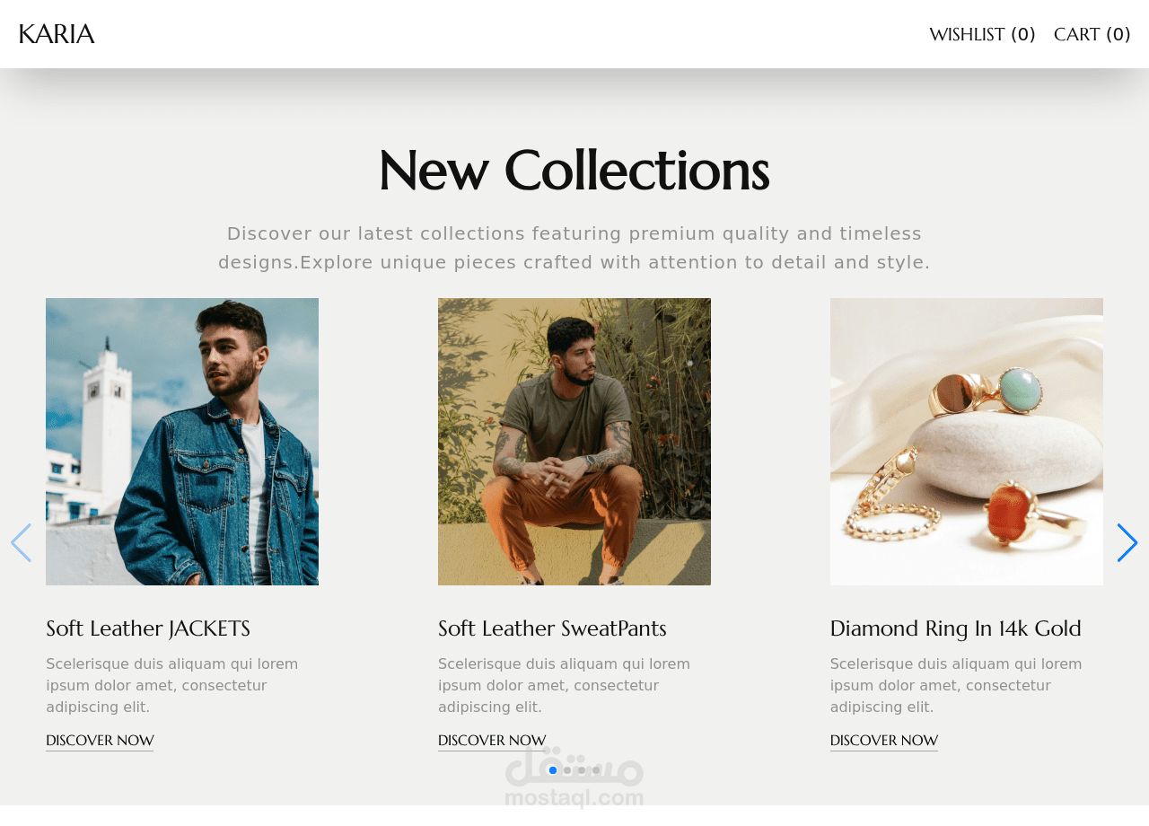 Karia-Eccomerce Project