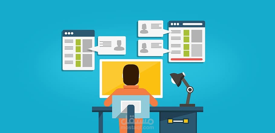 كتابة محتوي