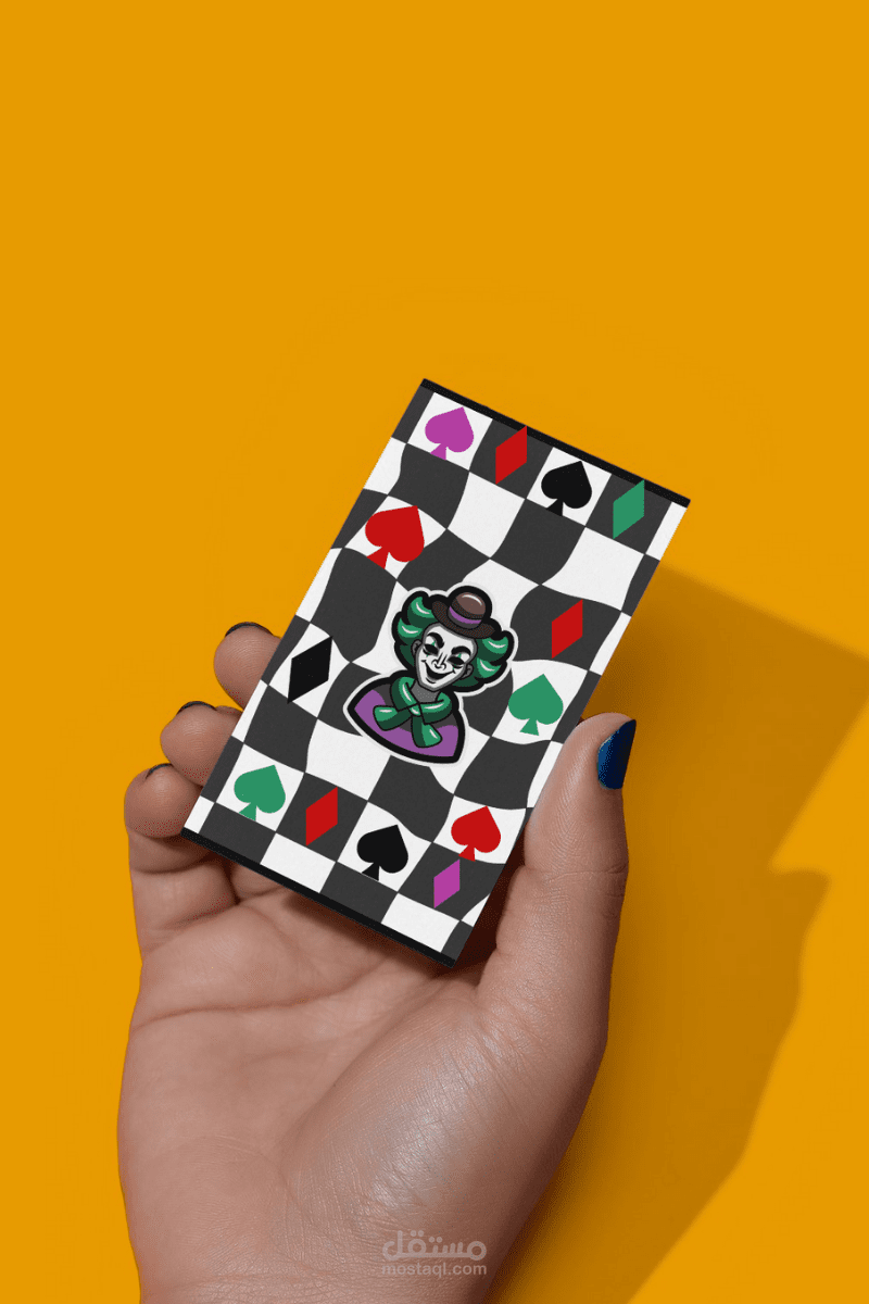 تصميم أوراق لعب متعددة الأشكال