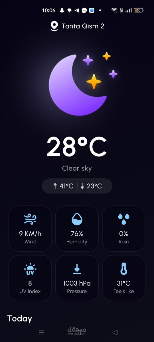 weather app
