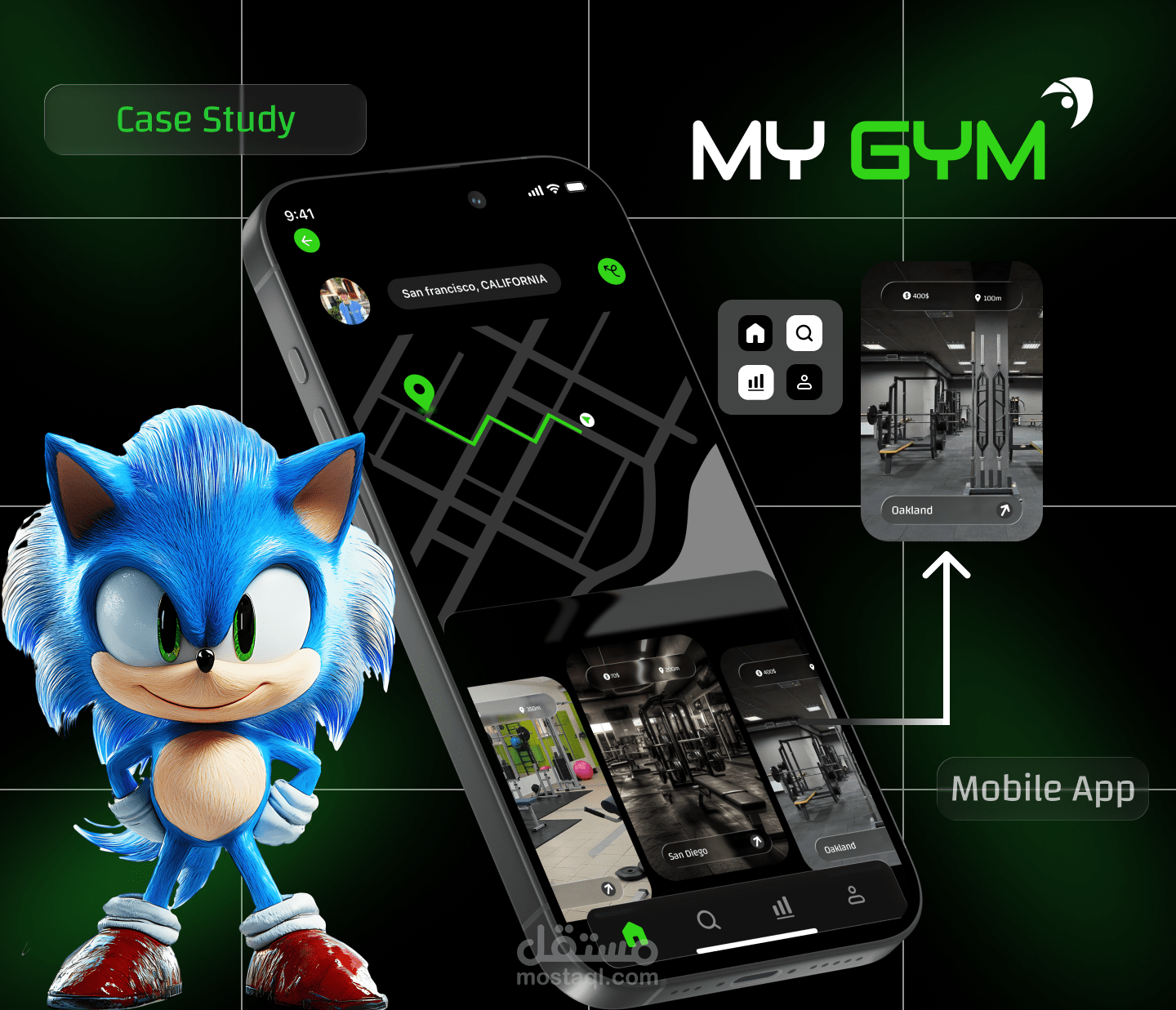 My Gym App - UI/UX Mobile app