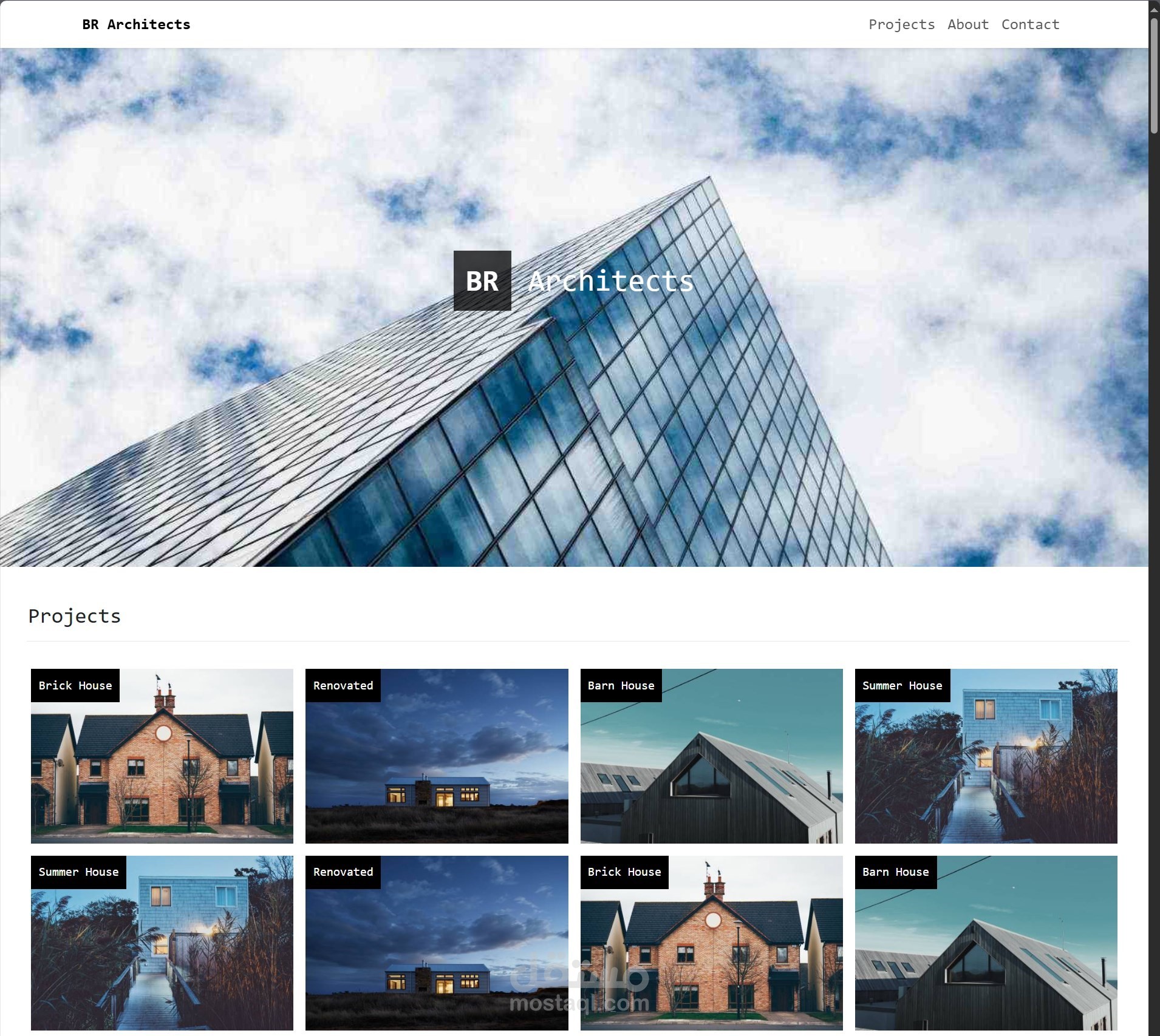 انشاء صفحات Bootstrap html5 css3 js متوافقة مع جميع الاجهزة