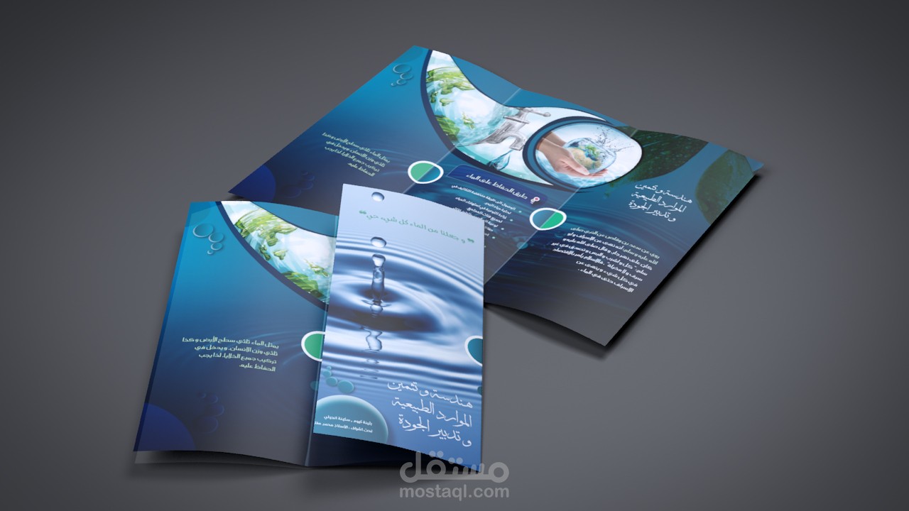 Arabic Brochure for Water Conservation