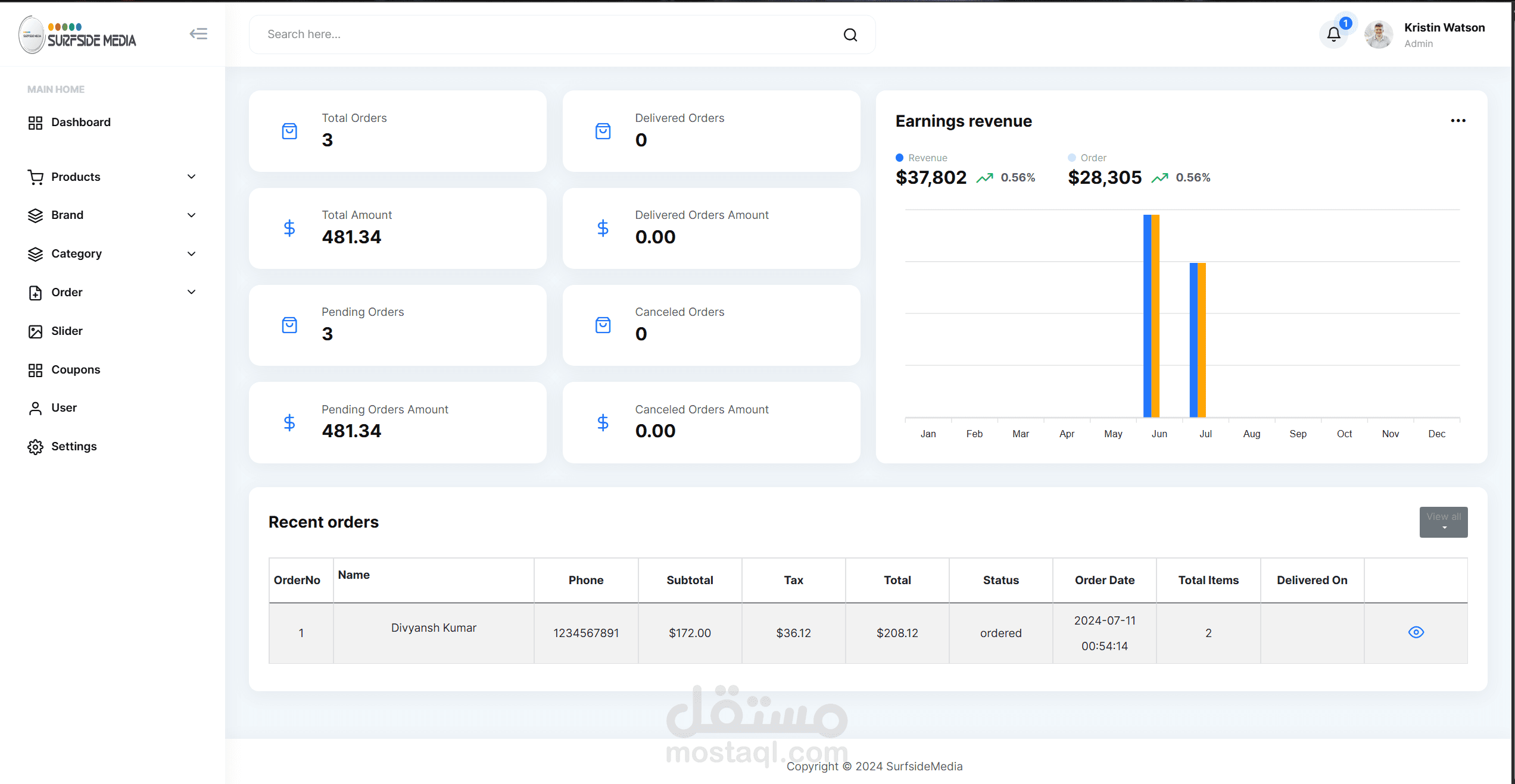 e-commerce web application called NYX
