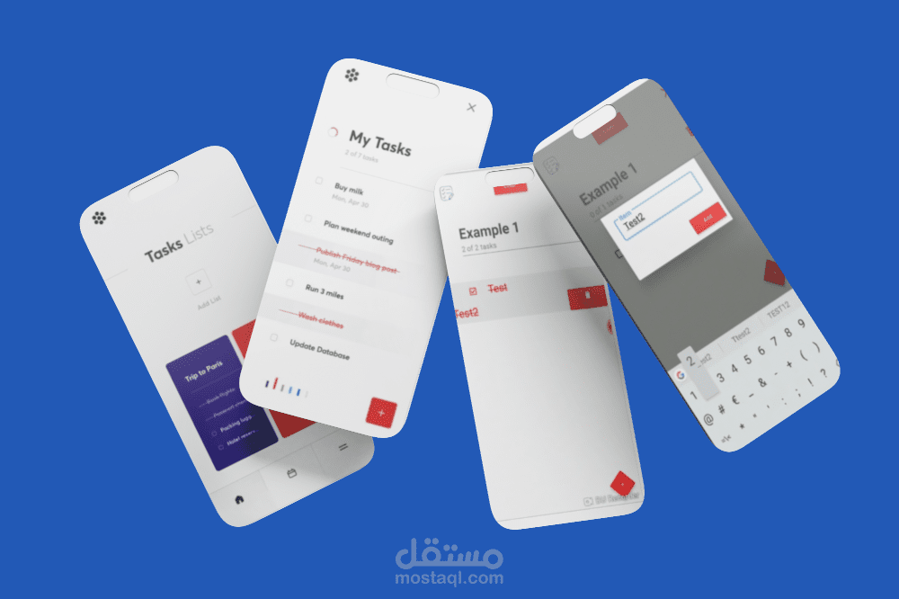 تطبيق Taskist لإدارة المهام