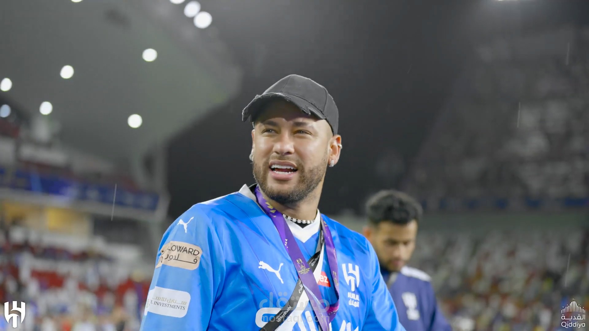 Celebrating Al Hilal's Wins