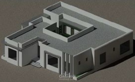 تصميم فلة سكنية