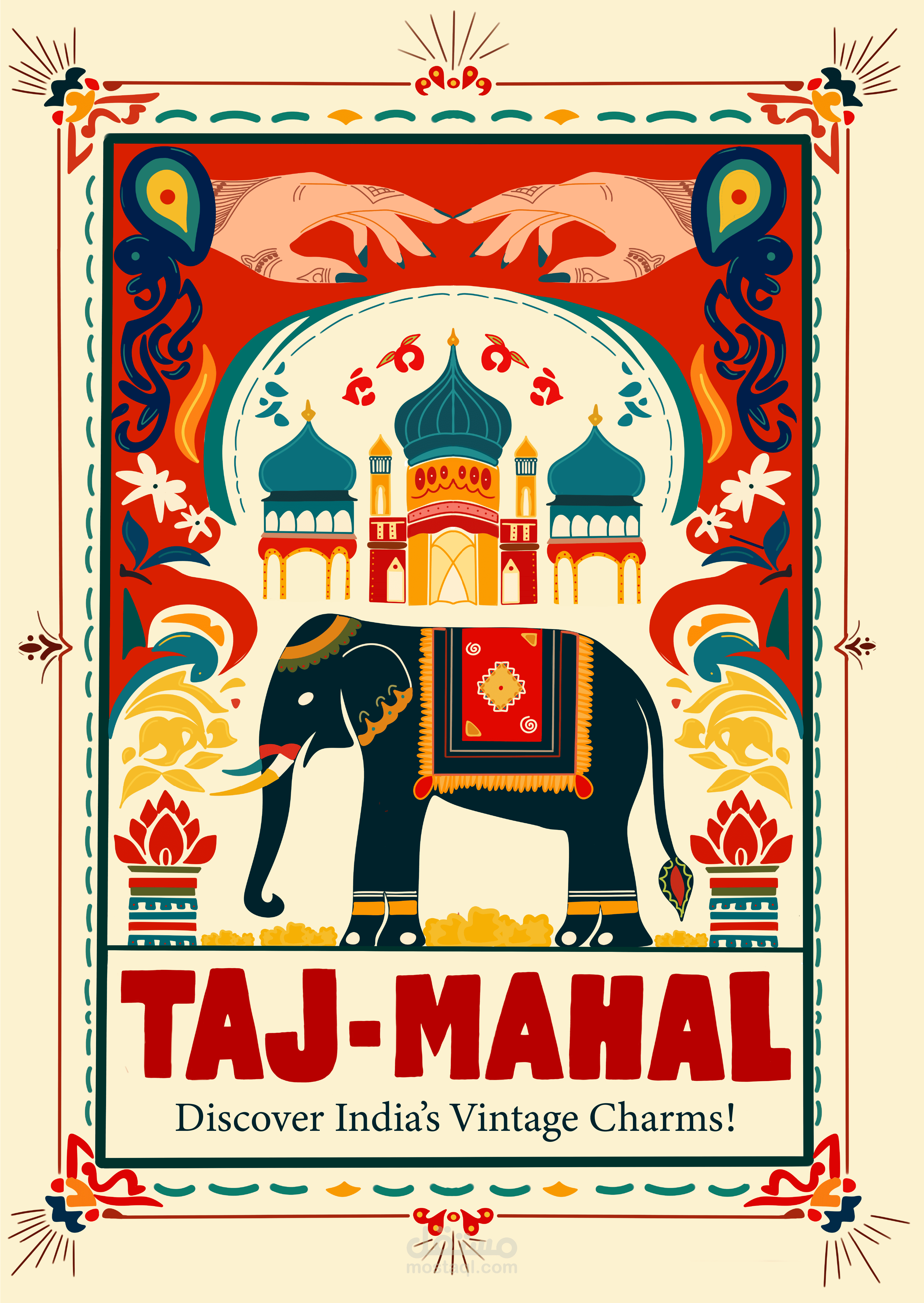 Indian travel poster