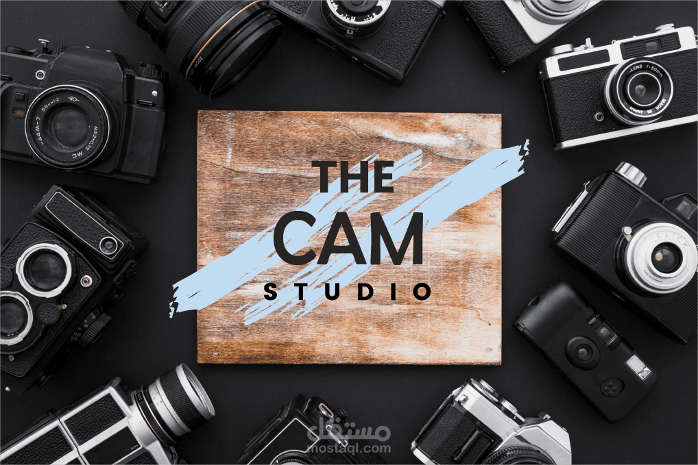 لوجو بشكل محترف وجذاب لستوديو تصوير