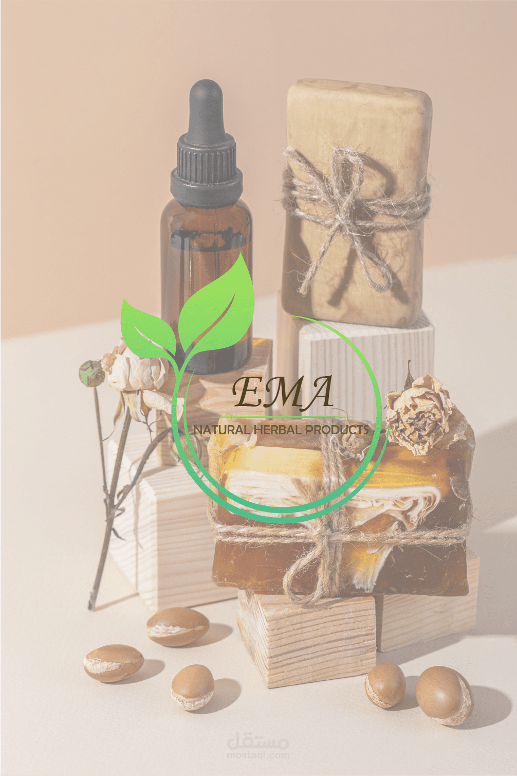 تصميم شعار لشركه منتجات طبيعيه من الاعشاب