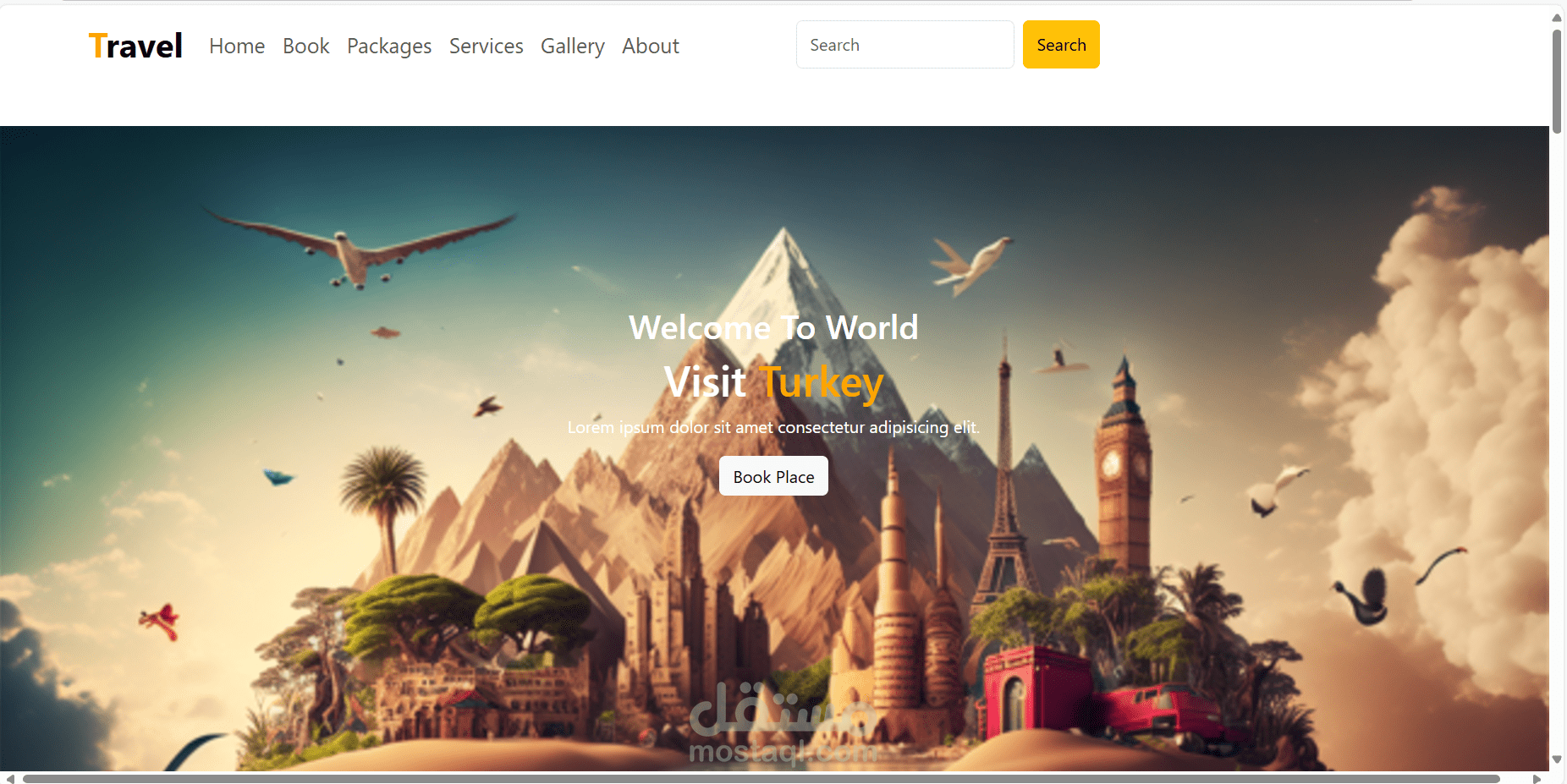 Teavel Website