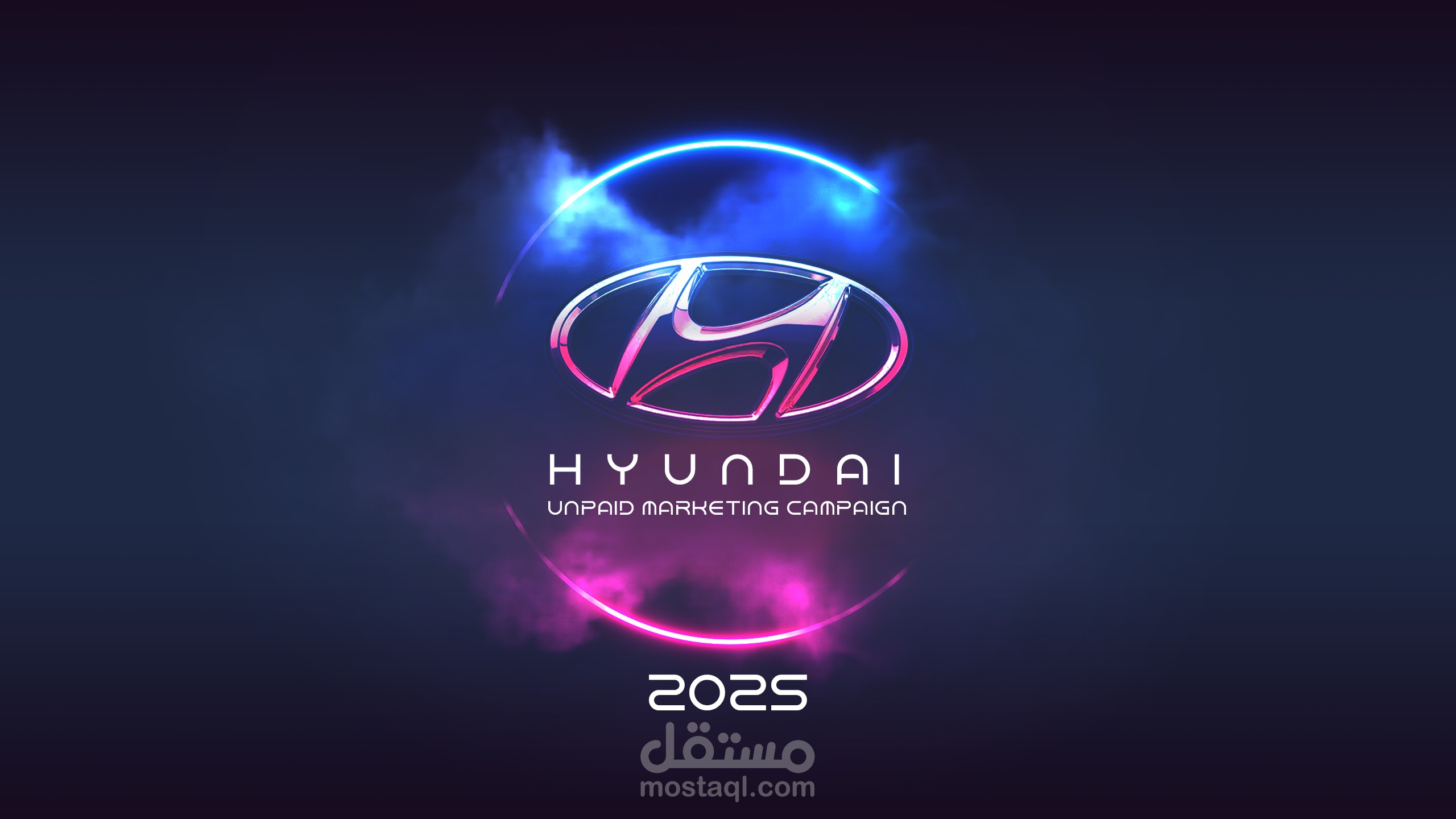 تصميم دعائي لسيارة شهيرة في السوق العربي(Rebranding)