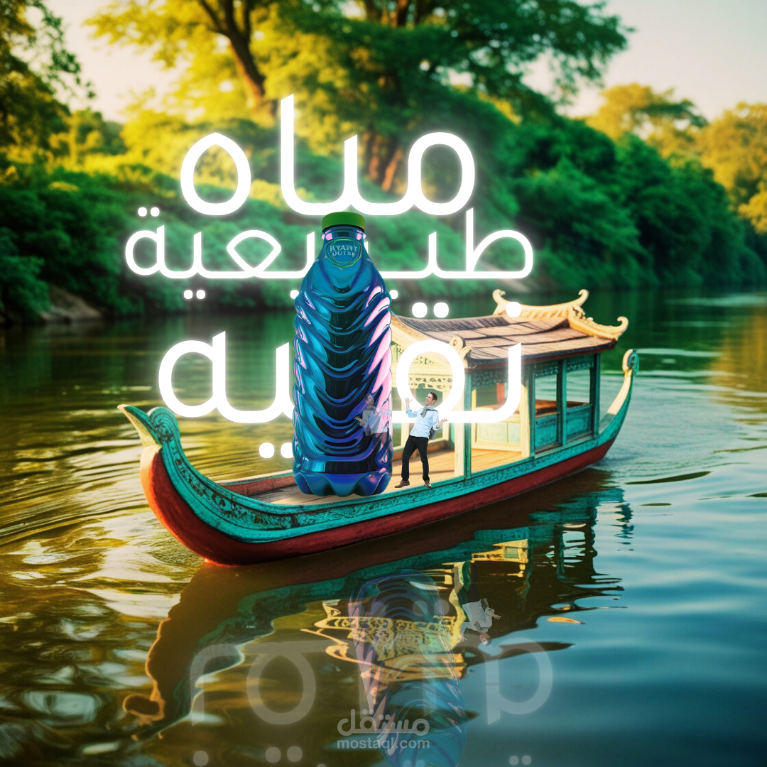 بوستر اعلاني لمطعم بفكرة ملفته وجذابة
