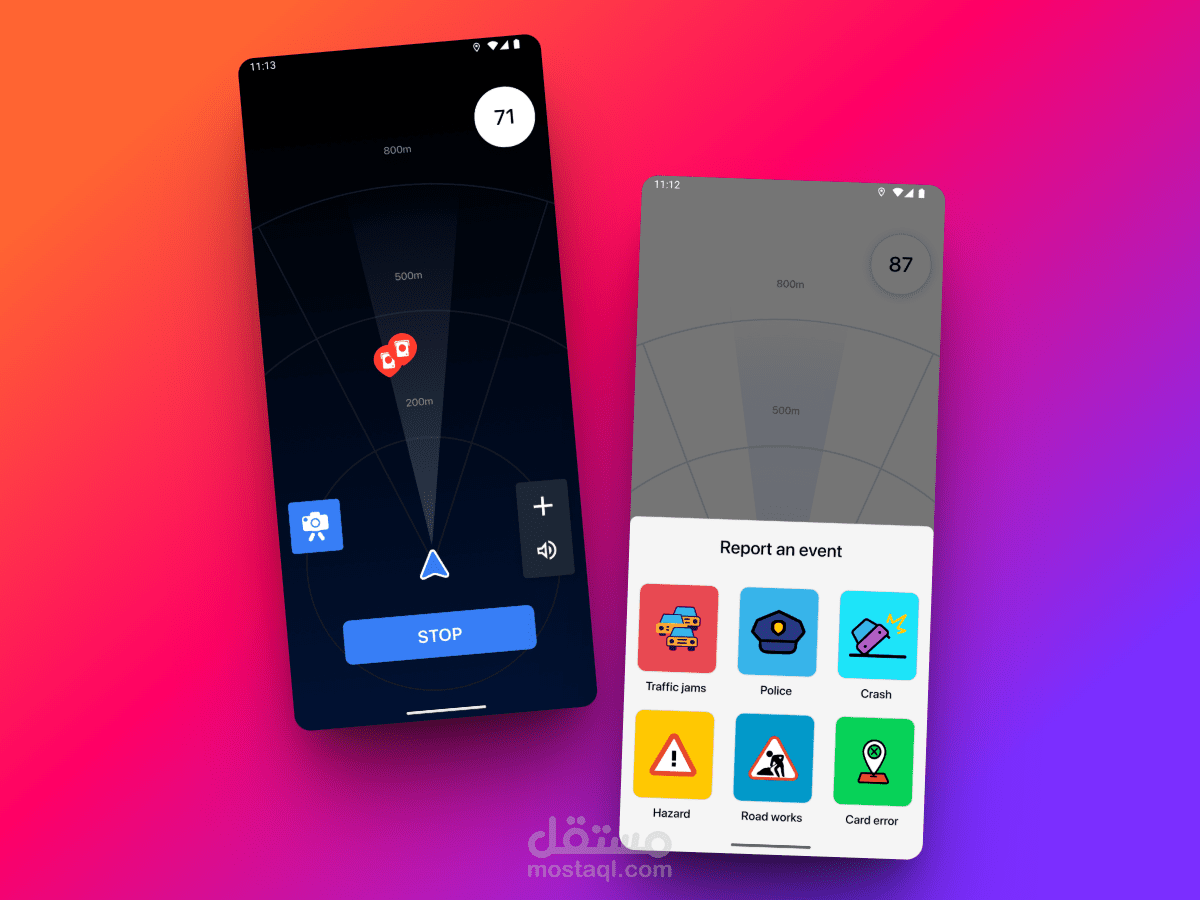 Anti-Radar App