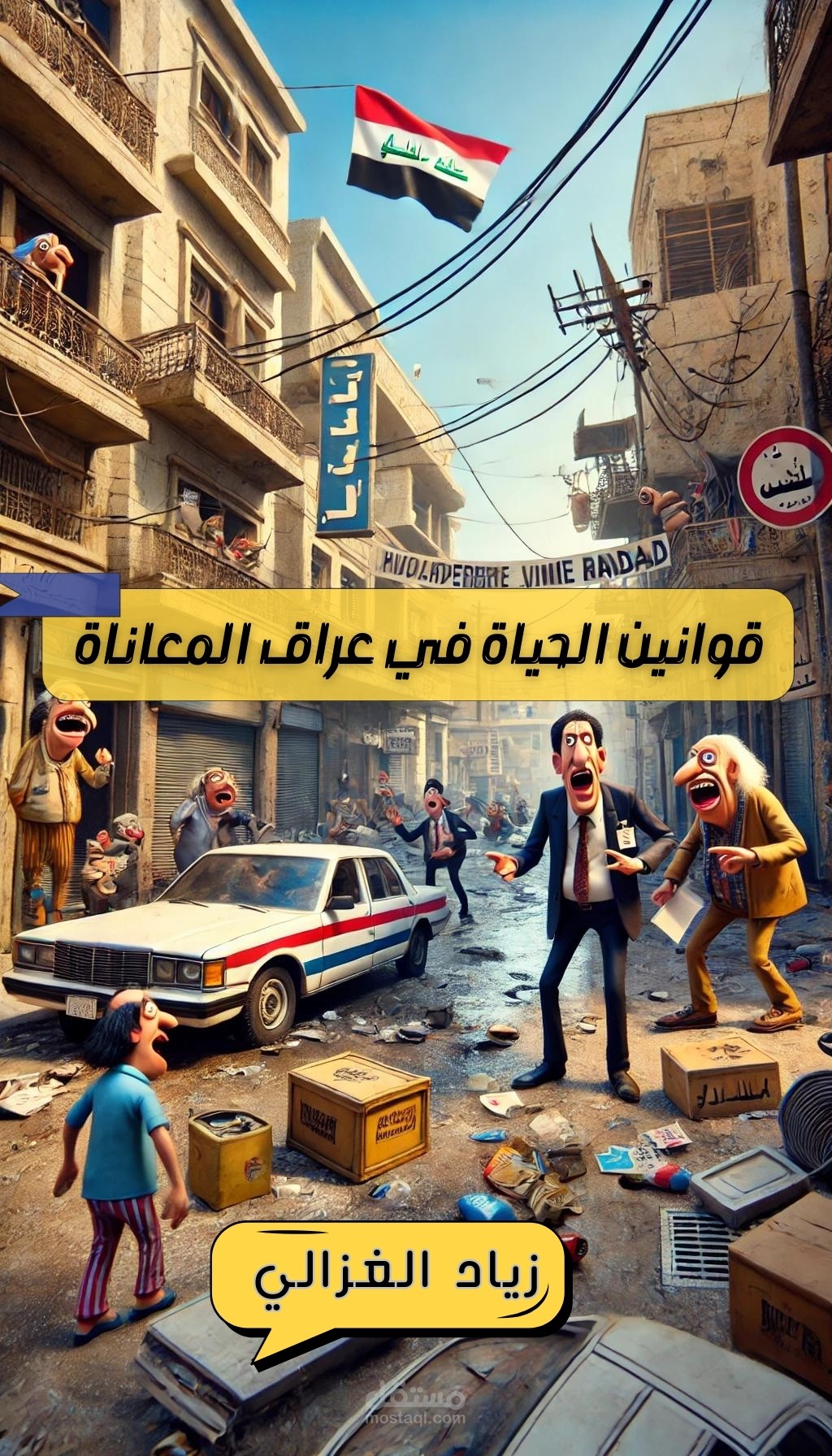 قوانين الحياة في عراق المعاناة