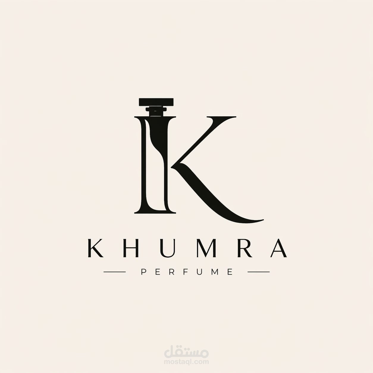 Designing a logo for a perfume brand