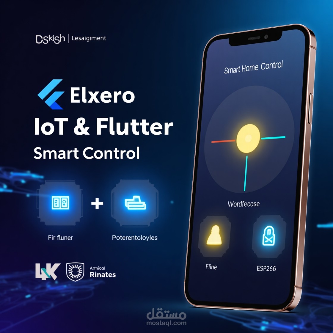 IoT مع Flutter و Firebase