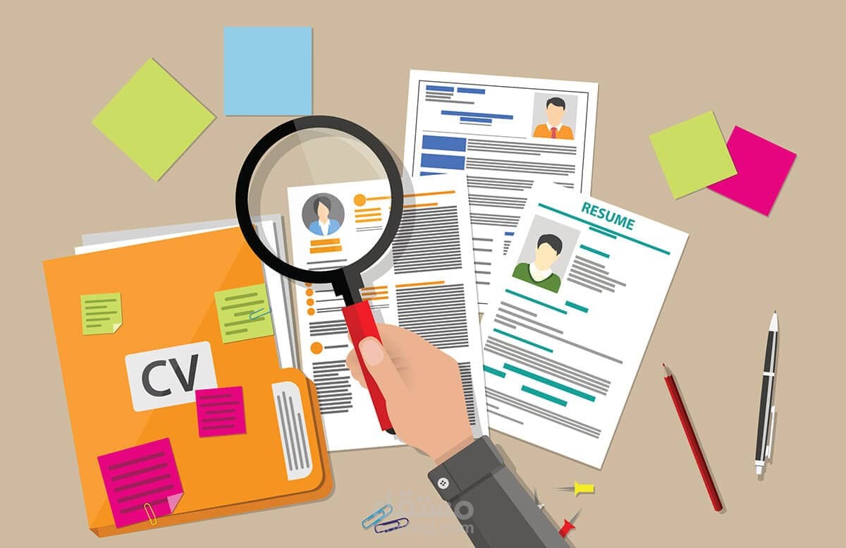 تصميم وتنسيق CV احترافي يجذب أصحاب العمل
