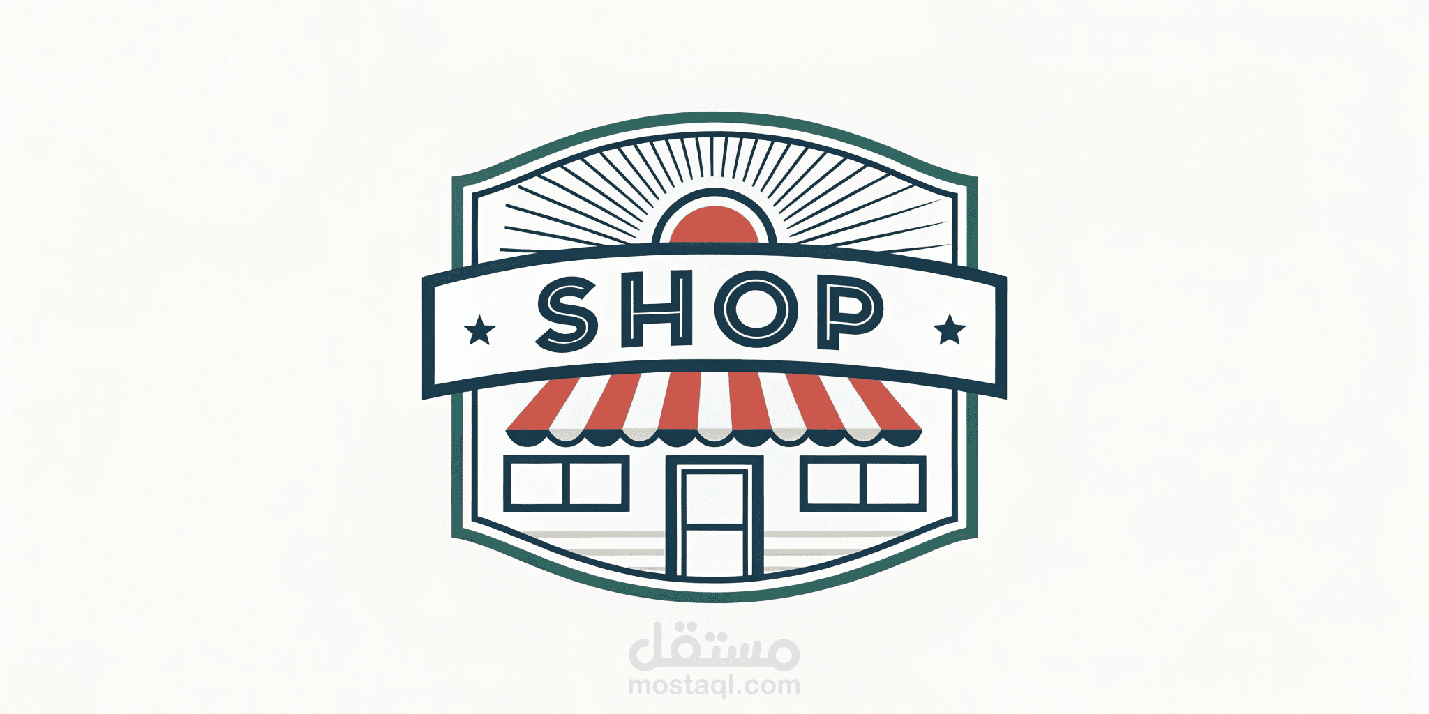 تصميم شعار محل