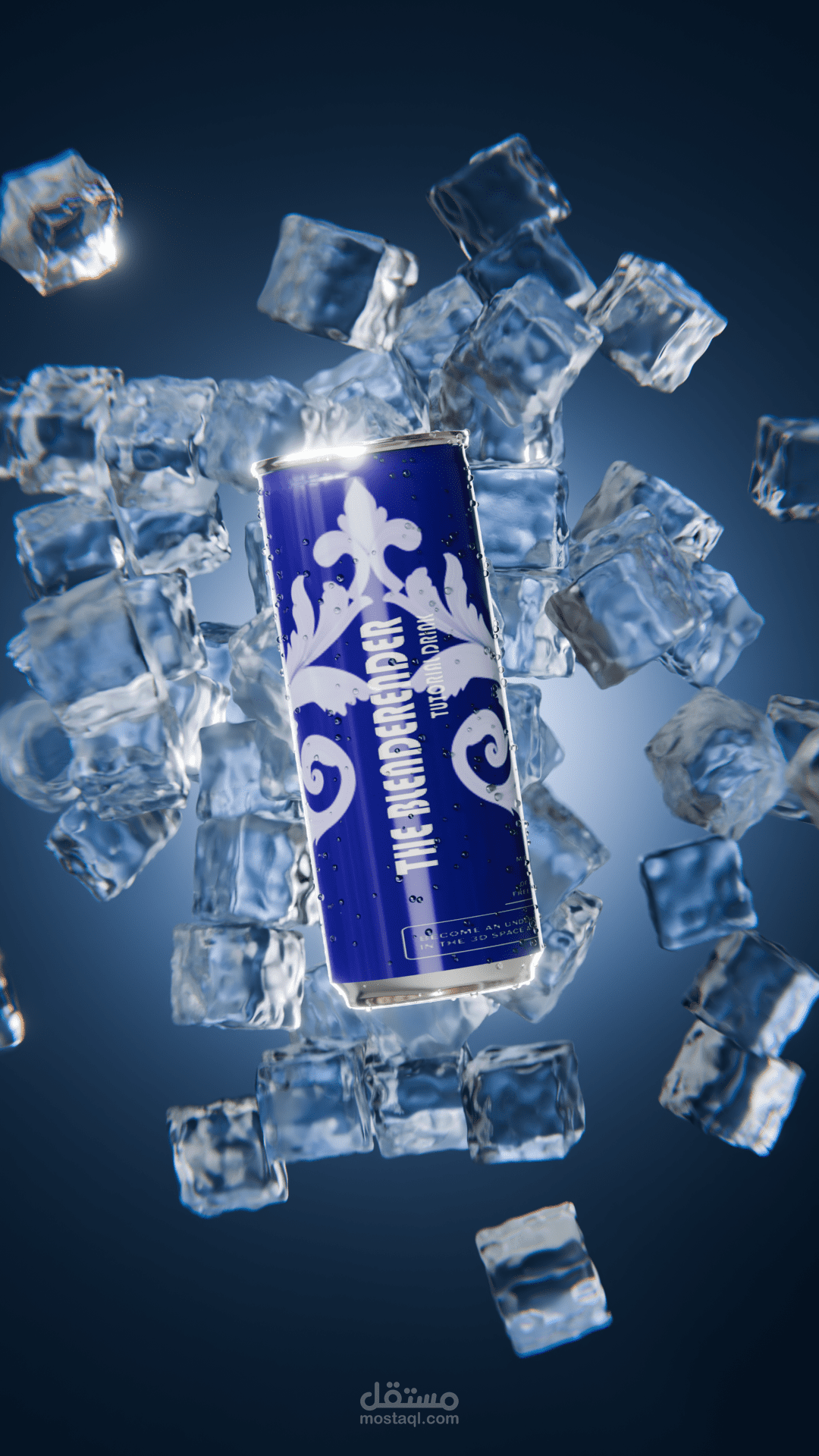 3D Cinematic Can Animation