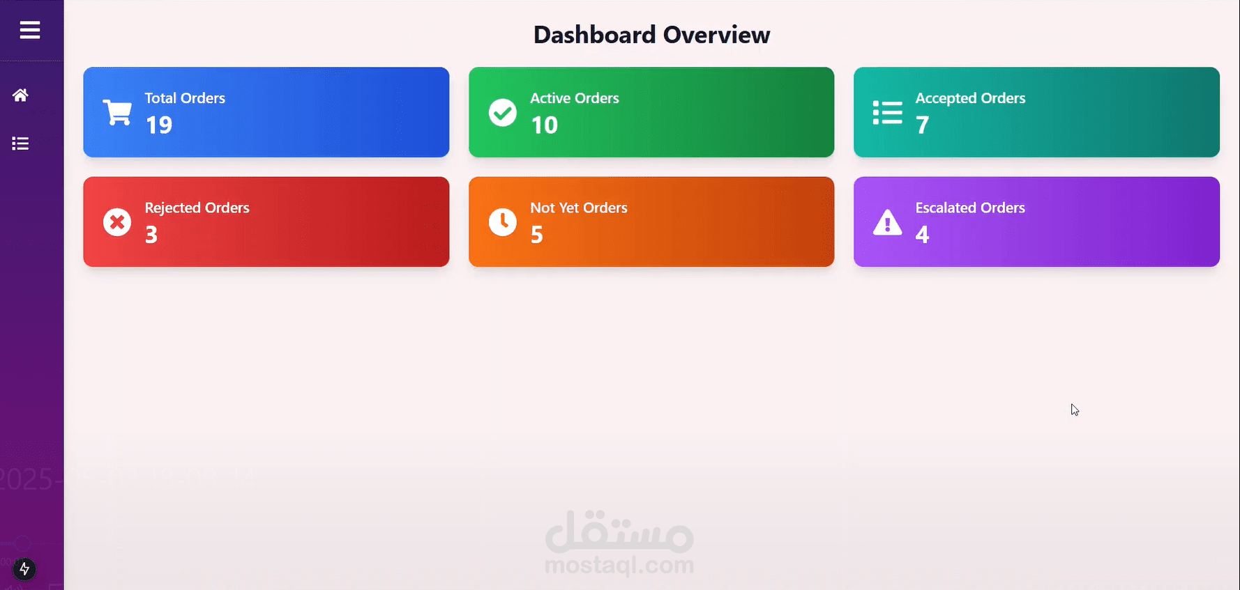 Refund Orders Dashboard