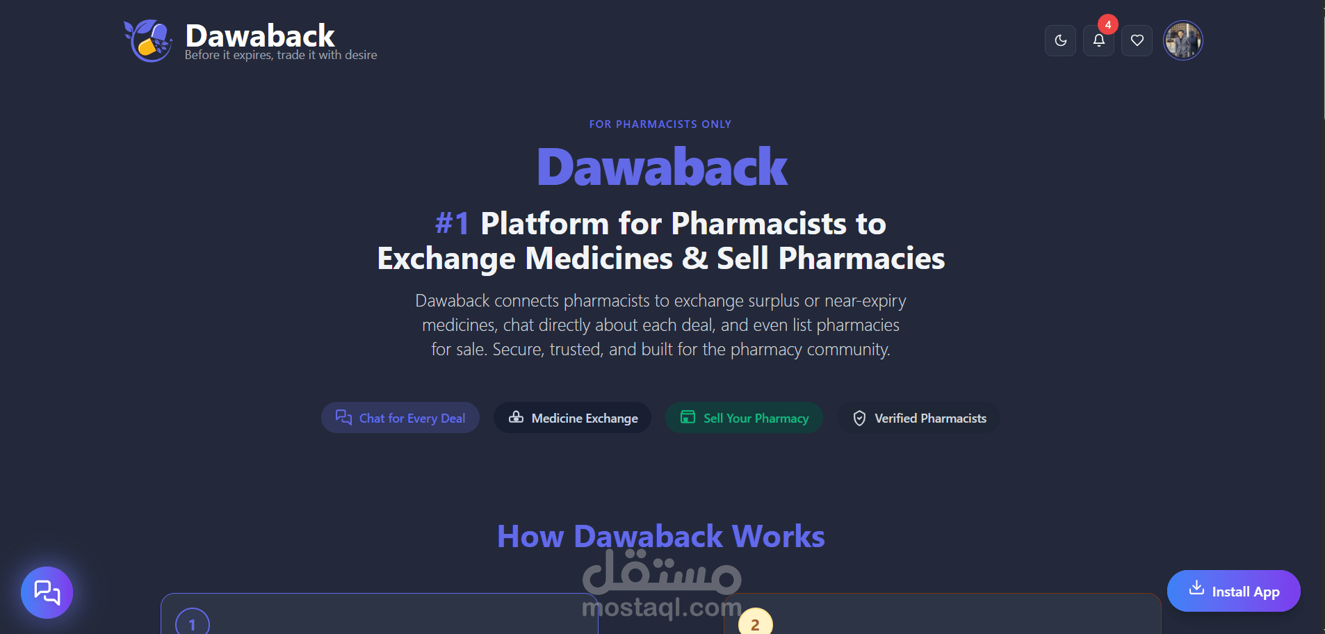 dawaback platform