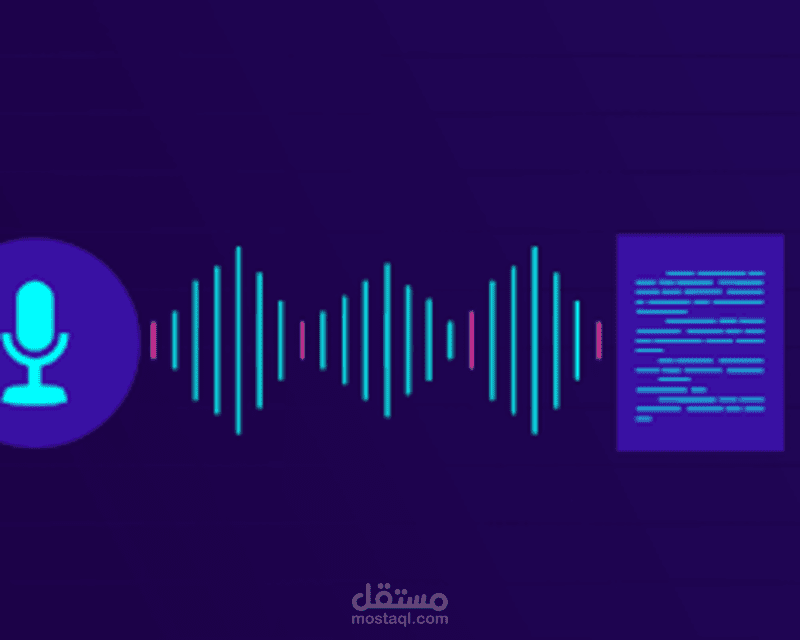 تحويل فيديو على اي من المنصات المعروفه سواء كان باللغه العربيه ام باللغه النجليزيه الي نص مكتوب