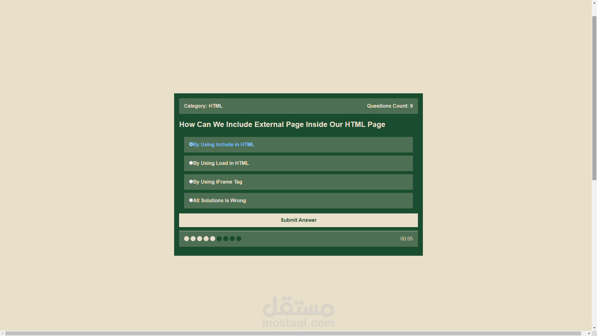 Quiz app